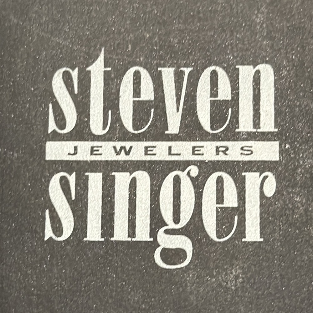 Sterling Silver Cable Bangle With Black Diamonds - image 8